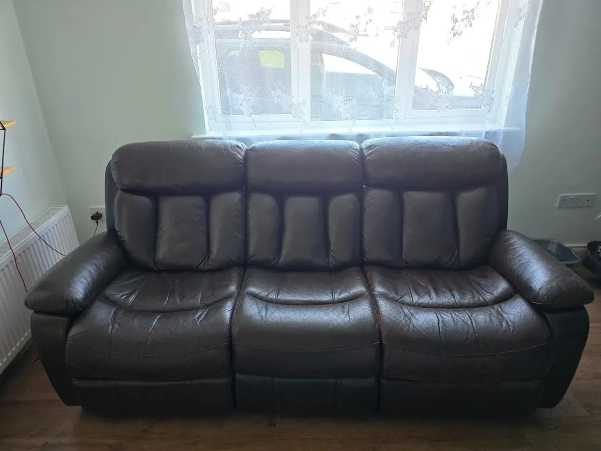 Recliner 3 seater sofa - Image 1