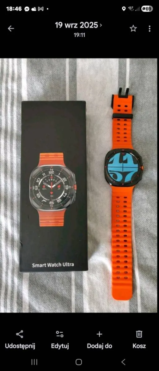 Brand New Smartwatch W7AMOLED SpO2