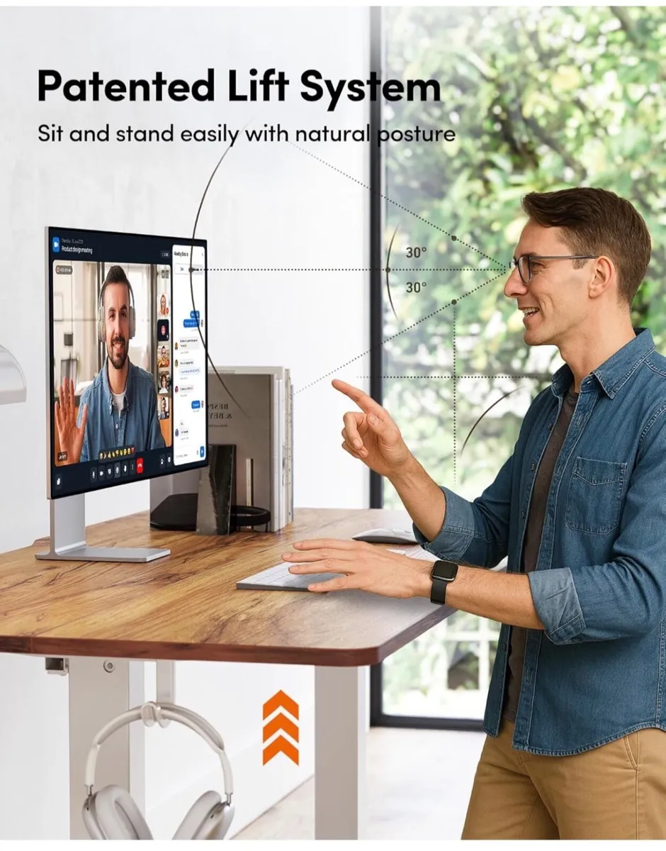 Electric Standing Desk Height Adjustable For Gamin - Image 3