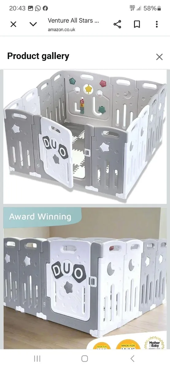 Venture duo playpen - Image 3