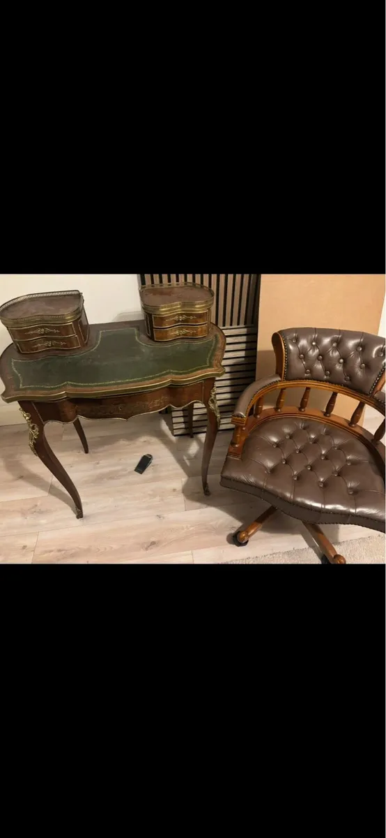 Used Desk and Chair - Image 1
