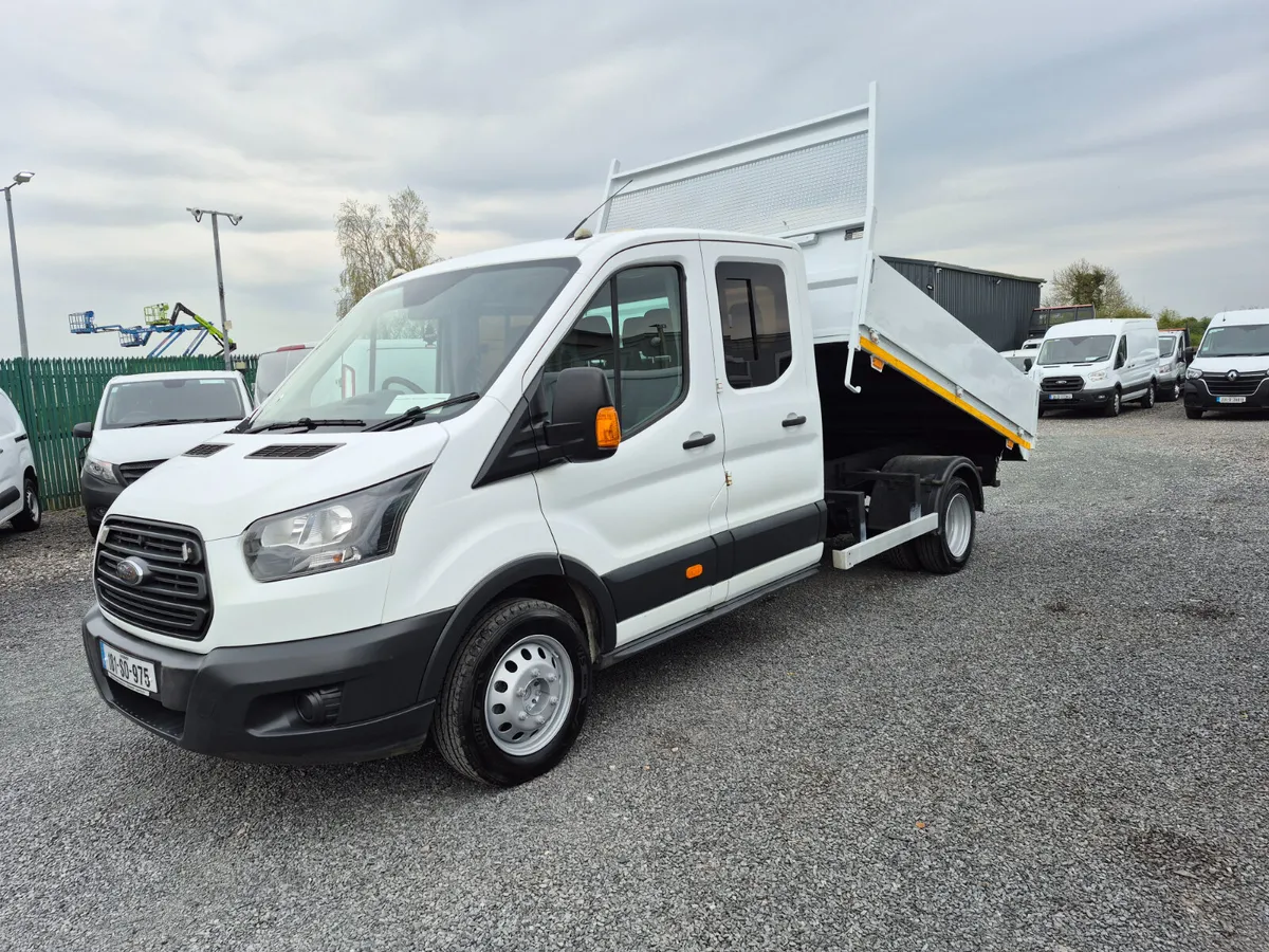 FORD TRANSIT TIPPER CREWCAB INCLUDES VAT - Image 2