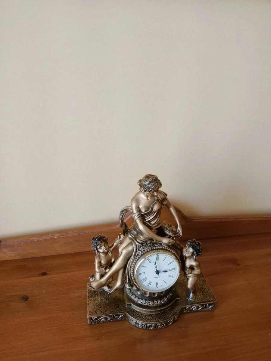 Vintage style mantle clock - Image 4