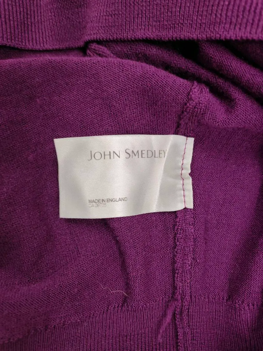 John Smedley Merino Wool Jumper Mens Medium - Image 4