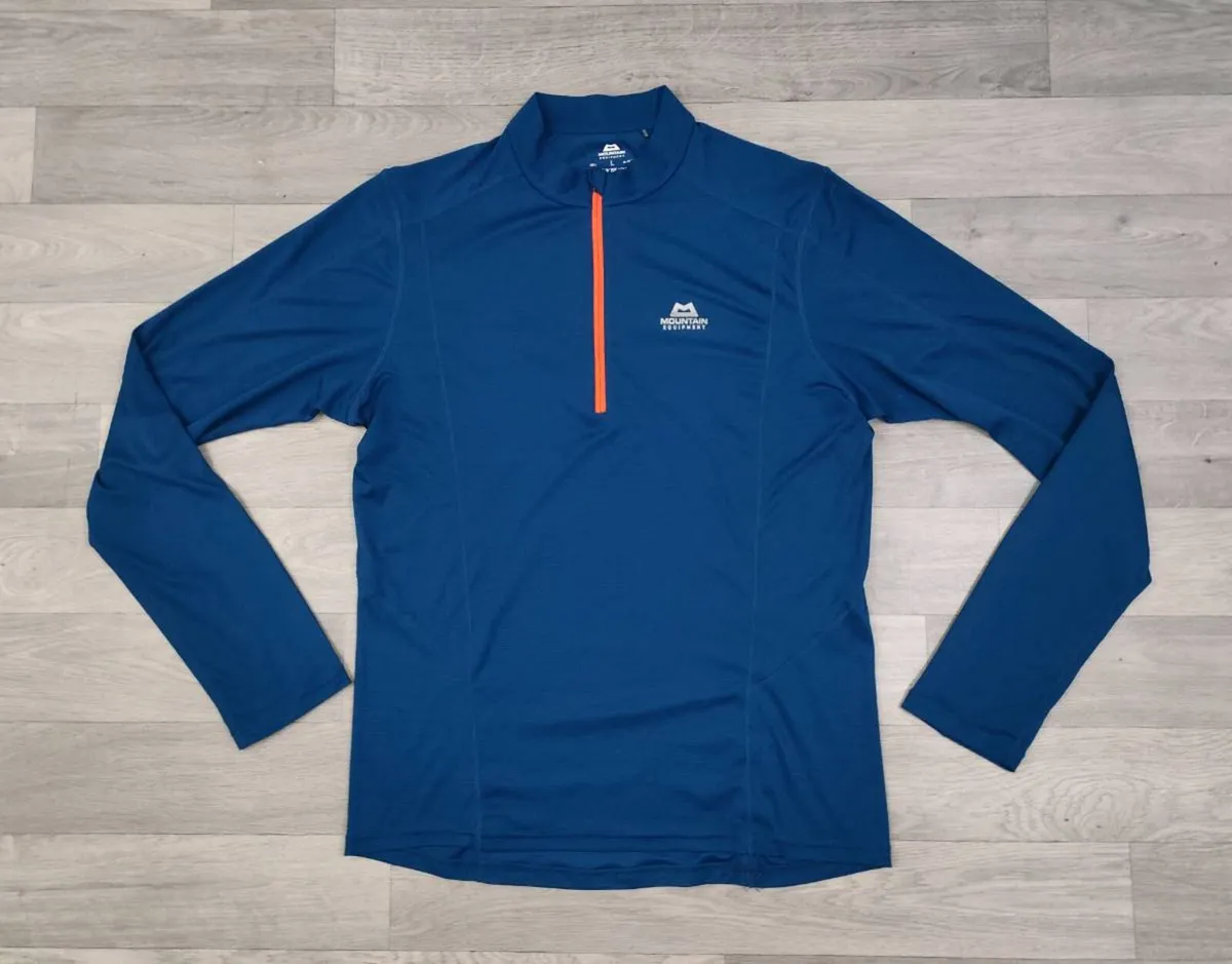 Mountain Equipment Half Zip Base Layer Top Mens M - Image 1