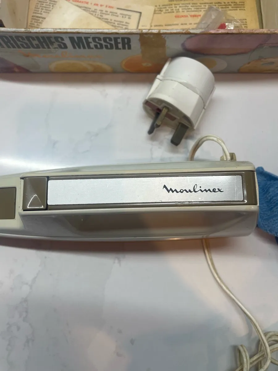 Moulinex electric Carving Knife-1970’s - Image 4