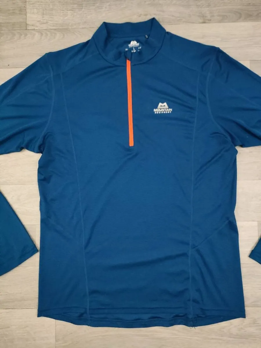 Mountain Equipment Half Zip Base Layer Top Mens M - Image 2