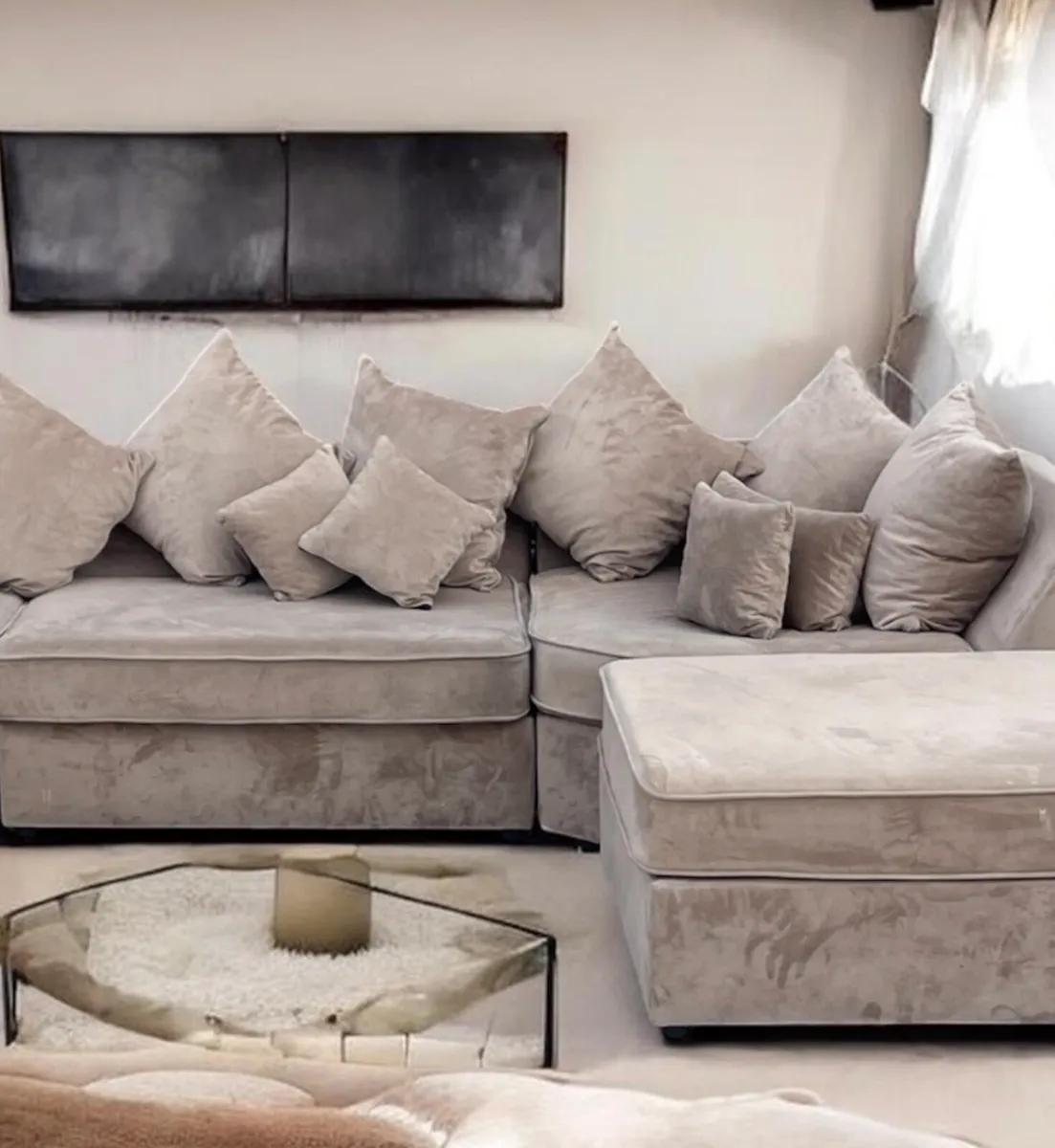 Luxury U shaped modular sofa - Image 2