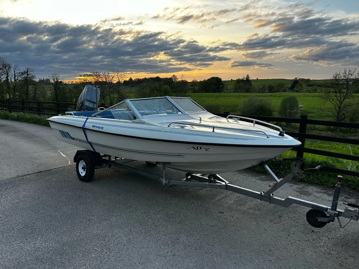 Fletcher Arrowstreak 115HP Speedboat - Image 1