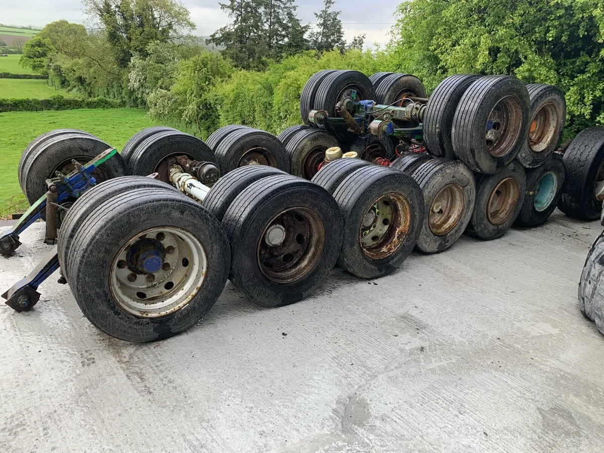 Low loader axles for sale - Image 1