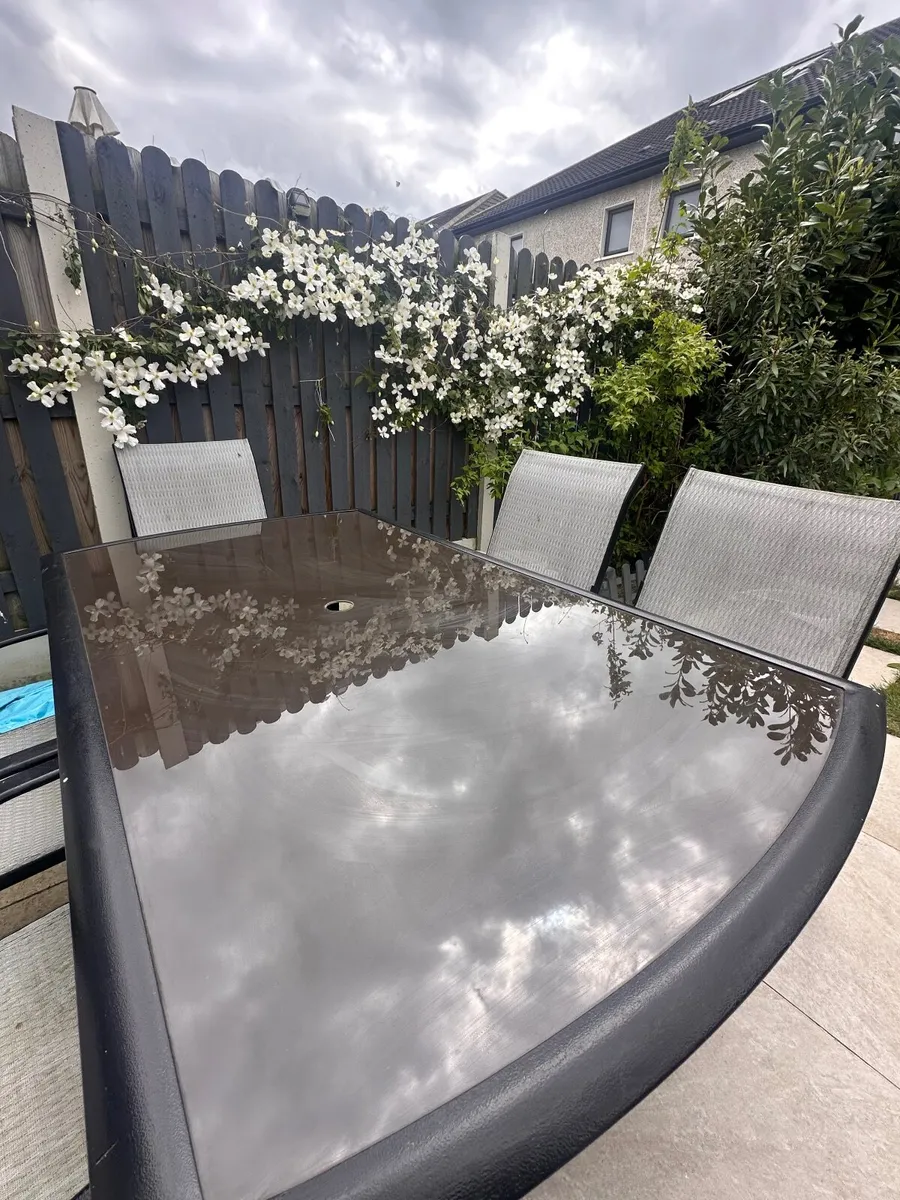 Garden table and chairs - Image 3