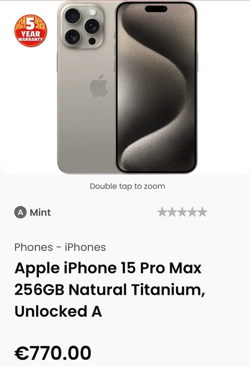 iPhone 15 Pro Max - Image 1
