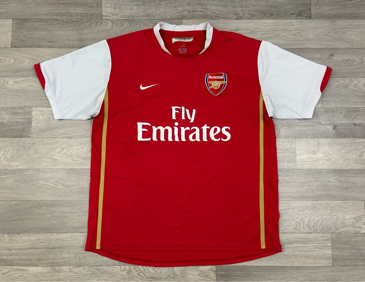 Vintage 2006 Nike Arsenal London Home Jersey XL - Image 1