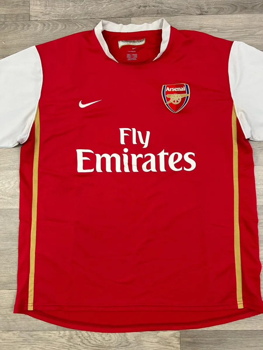 Vintage 2006 Nike Arsenal London Home Jersey XL - Image 2