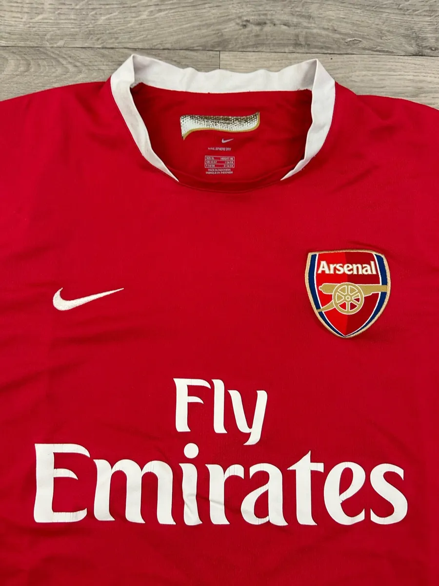 Vintage 2006 Nike Arsenal London Home Jersey XL - Image 3