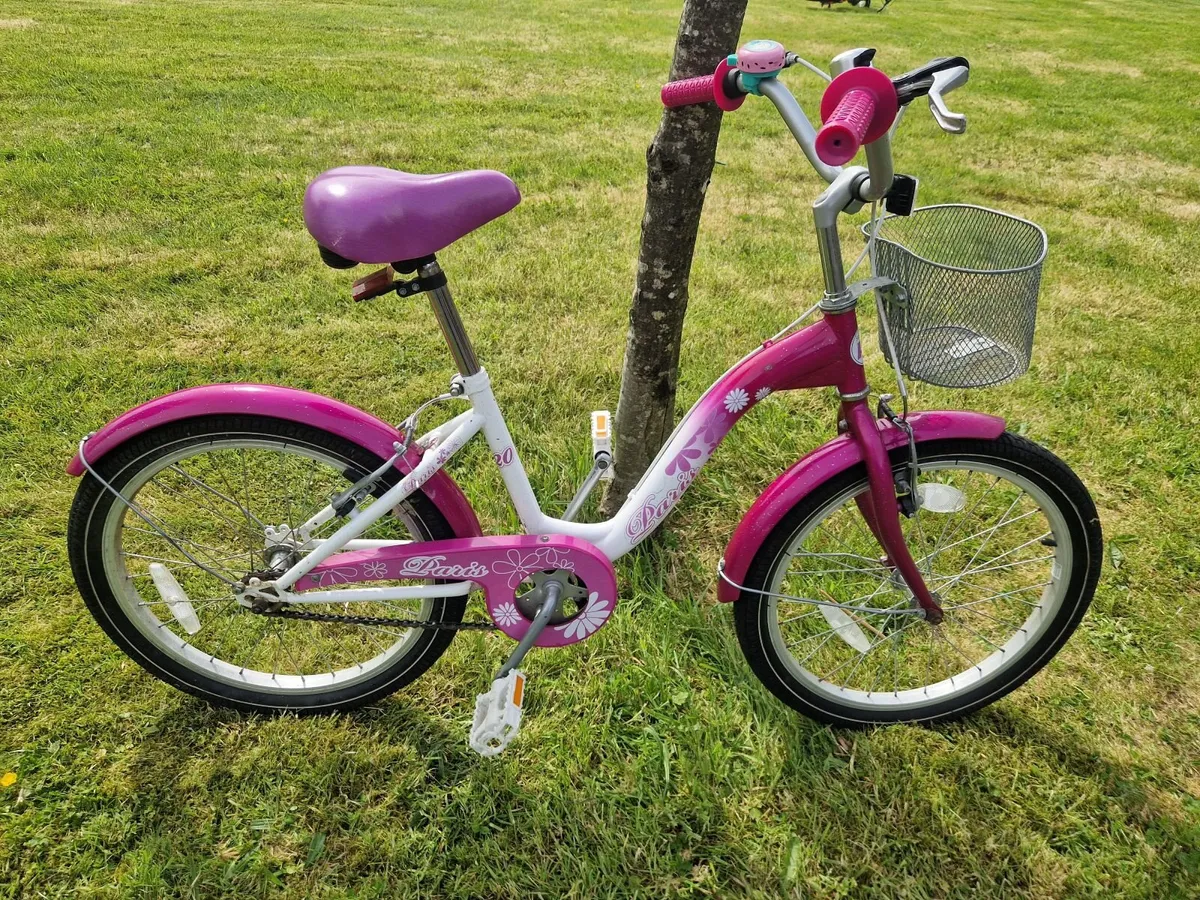 Girls Paris 20" Bike - Image 1