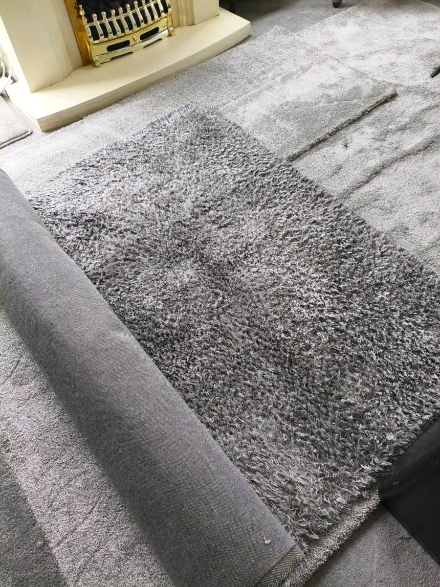 Large gray rug 170/230 like new - Image 2