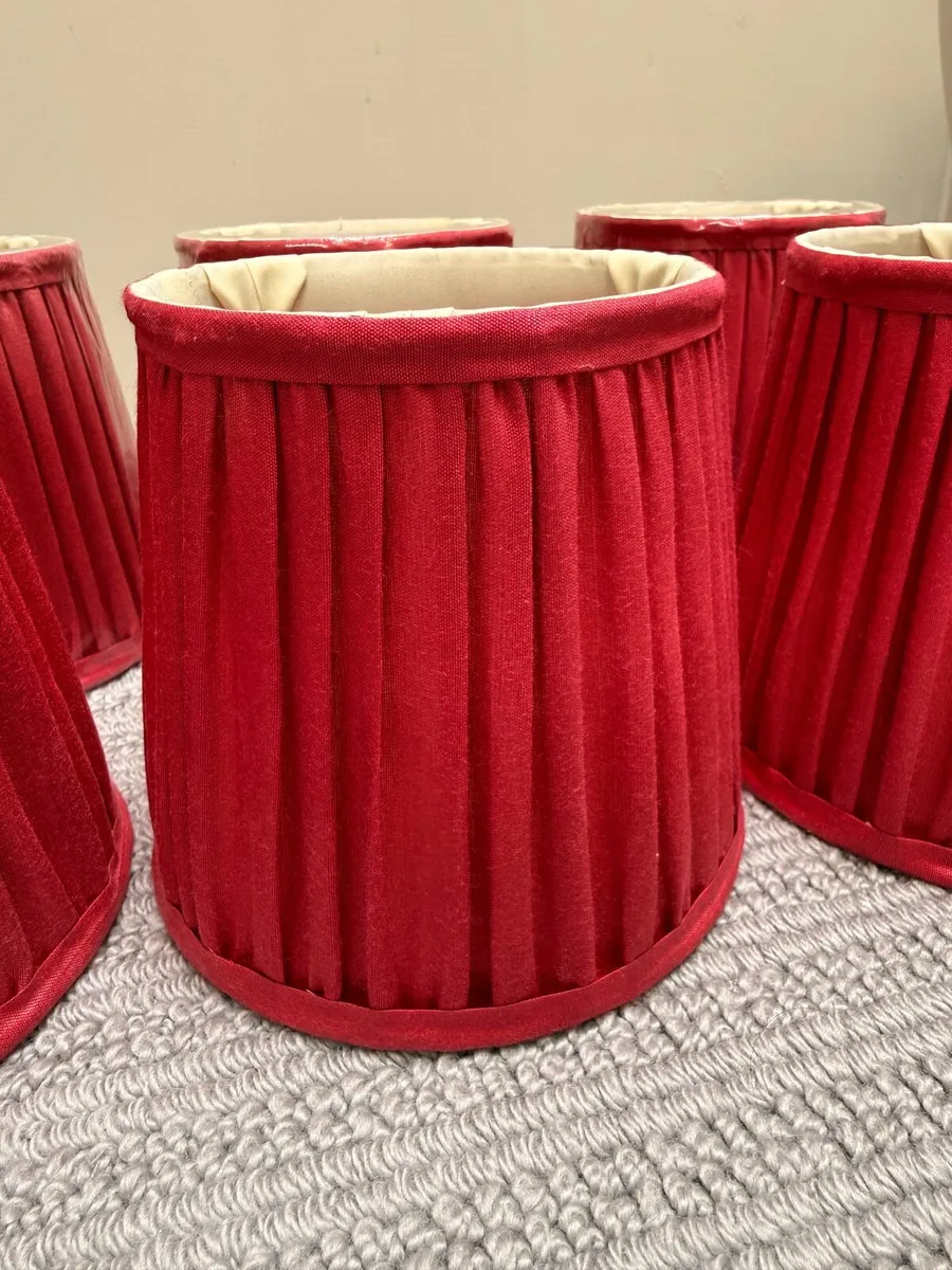 Silk lampshades - Image 1