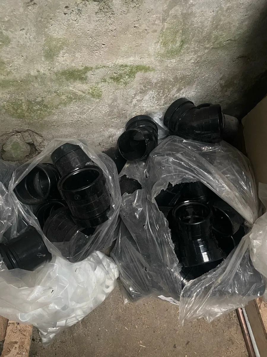 Half price! Selection of 4” and waste fittings