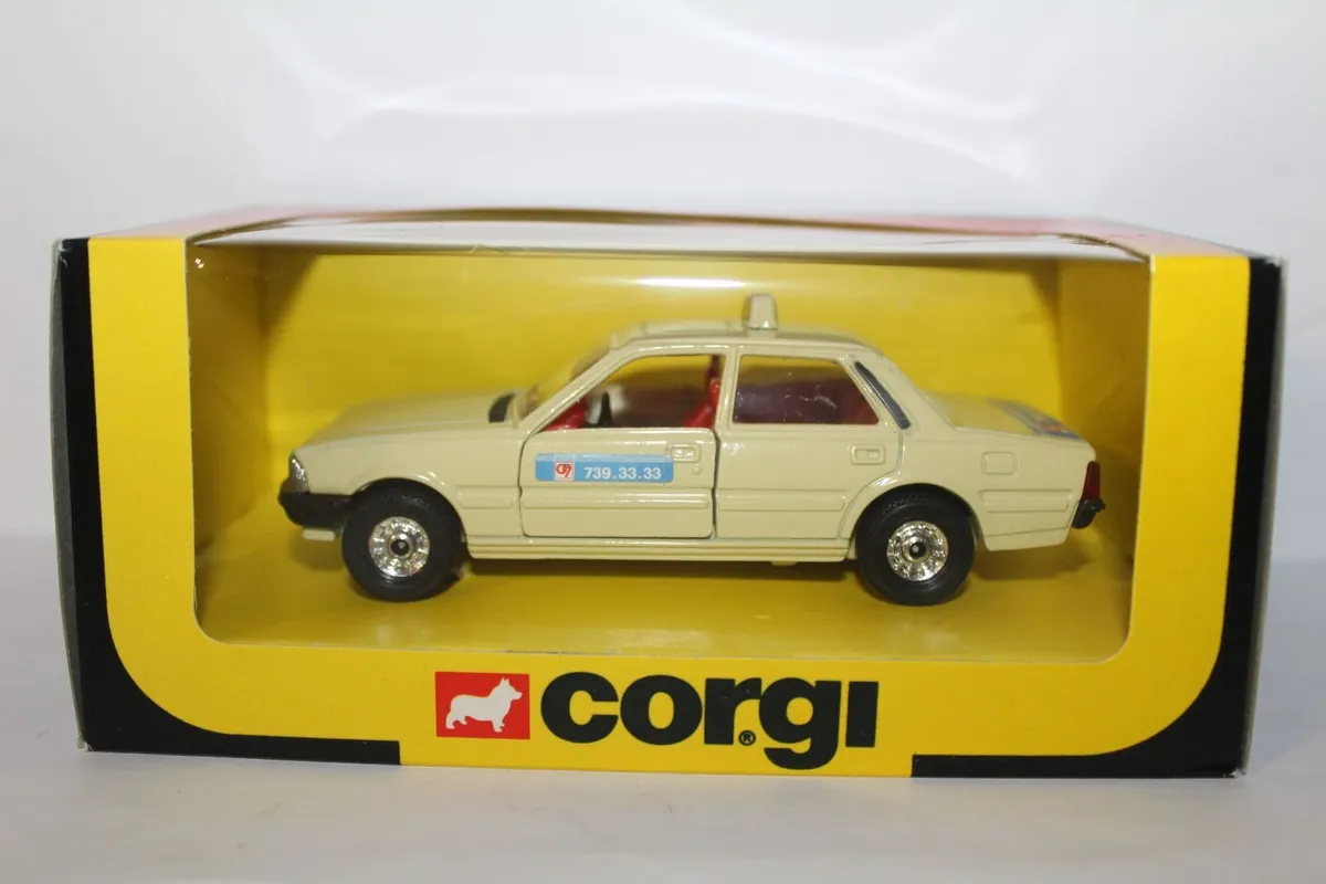Corgi - Peugeot 505 - Taxi - Original - Boxed - Image 2