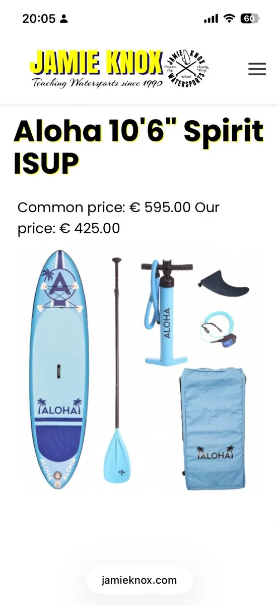 Paddle board