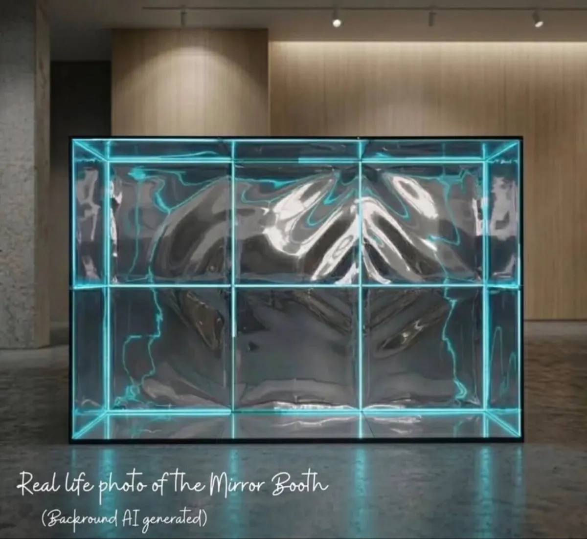 Premium LED Mirror Photo Booth For Sale - Image 3