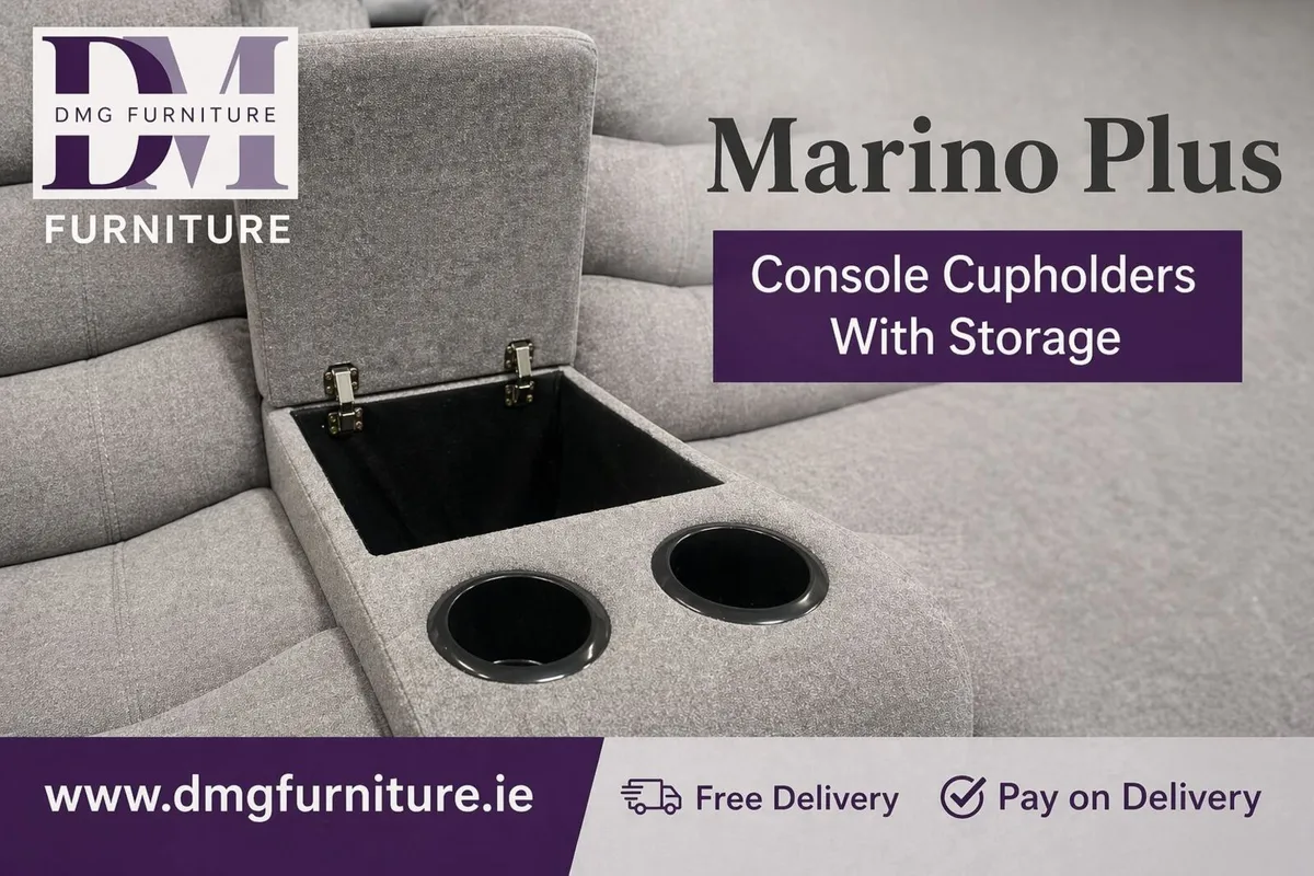 New 3+2 Grey Fabric Recliner Sofas On Sale - Image 2