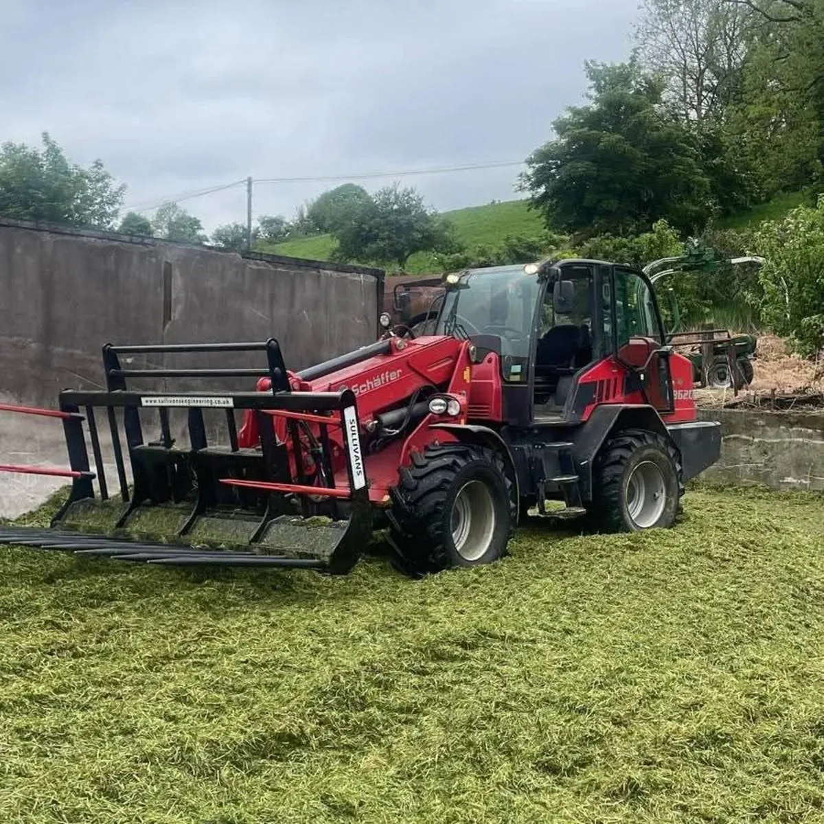 Buckrake, silage fork, grass fork, push off - Image 4