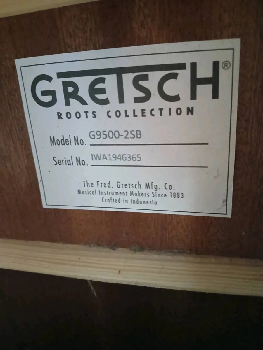 Gresch G9500 2SB Parlor/Travel guitar - Image 3