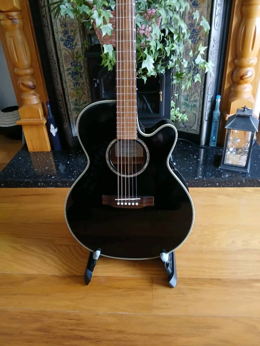 Takamine EG541 AAC and padded carry bag - Image 2