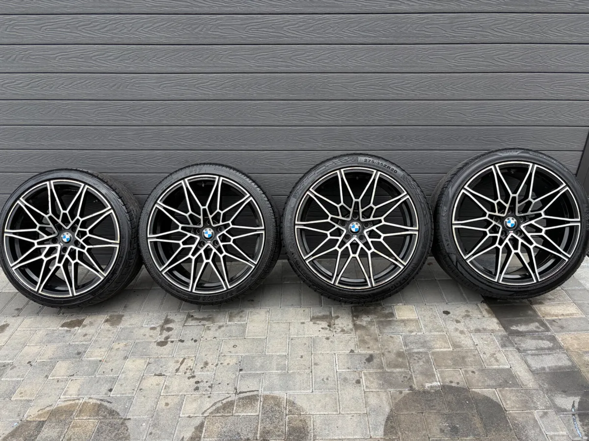 20” BMW M3 COMPETITION ALLOY WHEELS & TYRES - Image 2