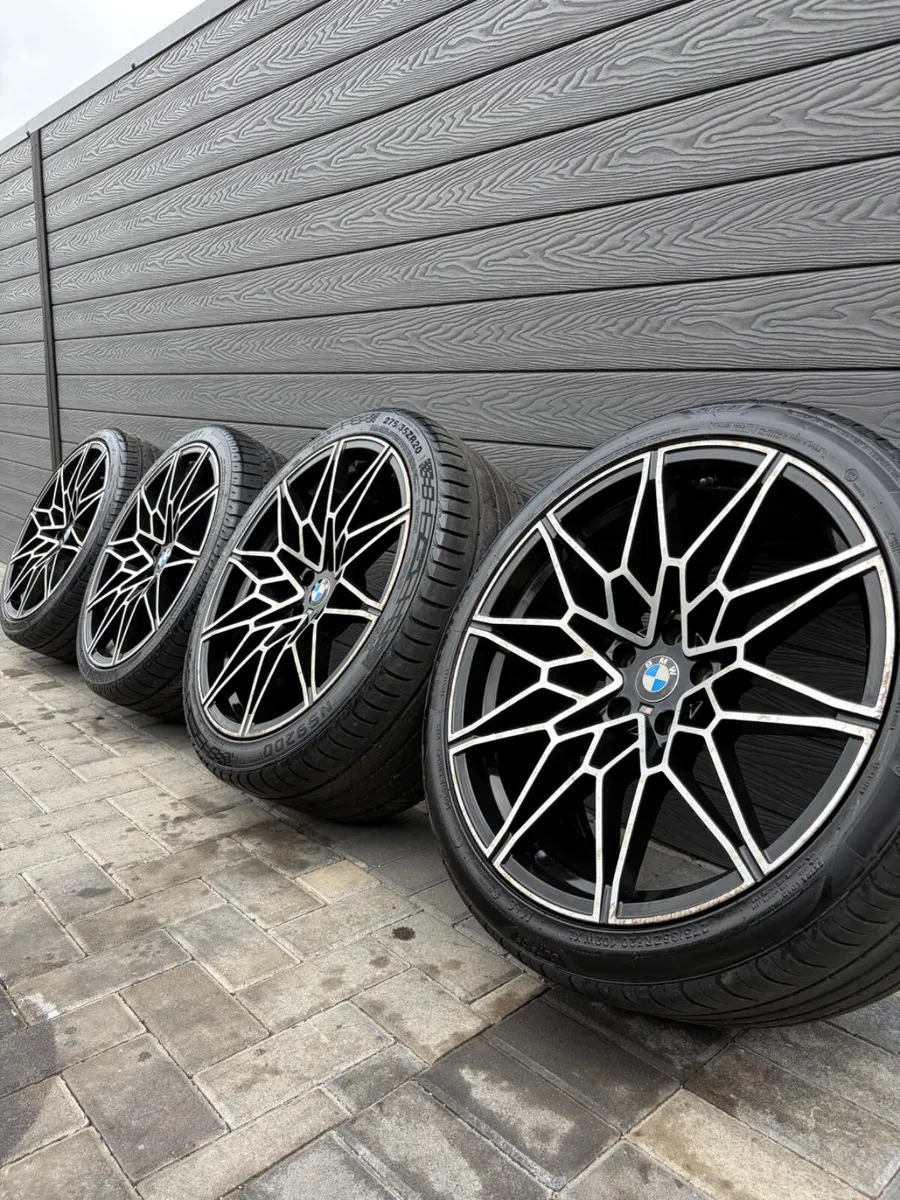 20” BMW M3 COMPETITION ALLOY WHEELS & TYRES - Image 1