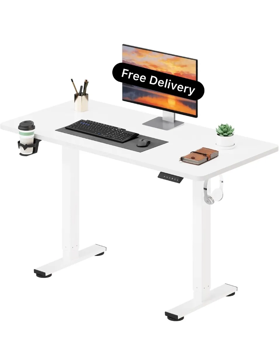 Electric Standing Desk ONE PIECE 110 x 54 Height A - Image 1