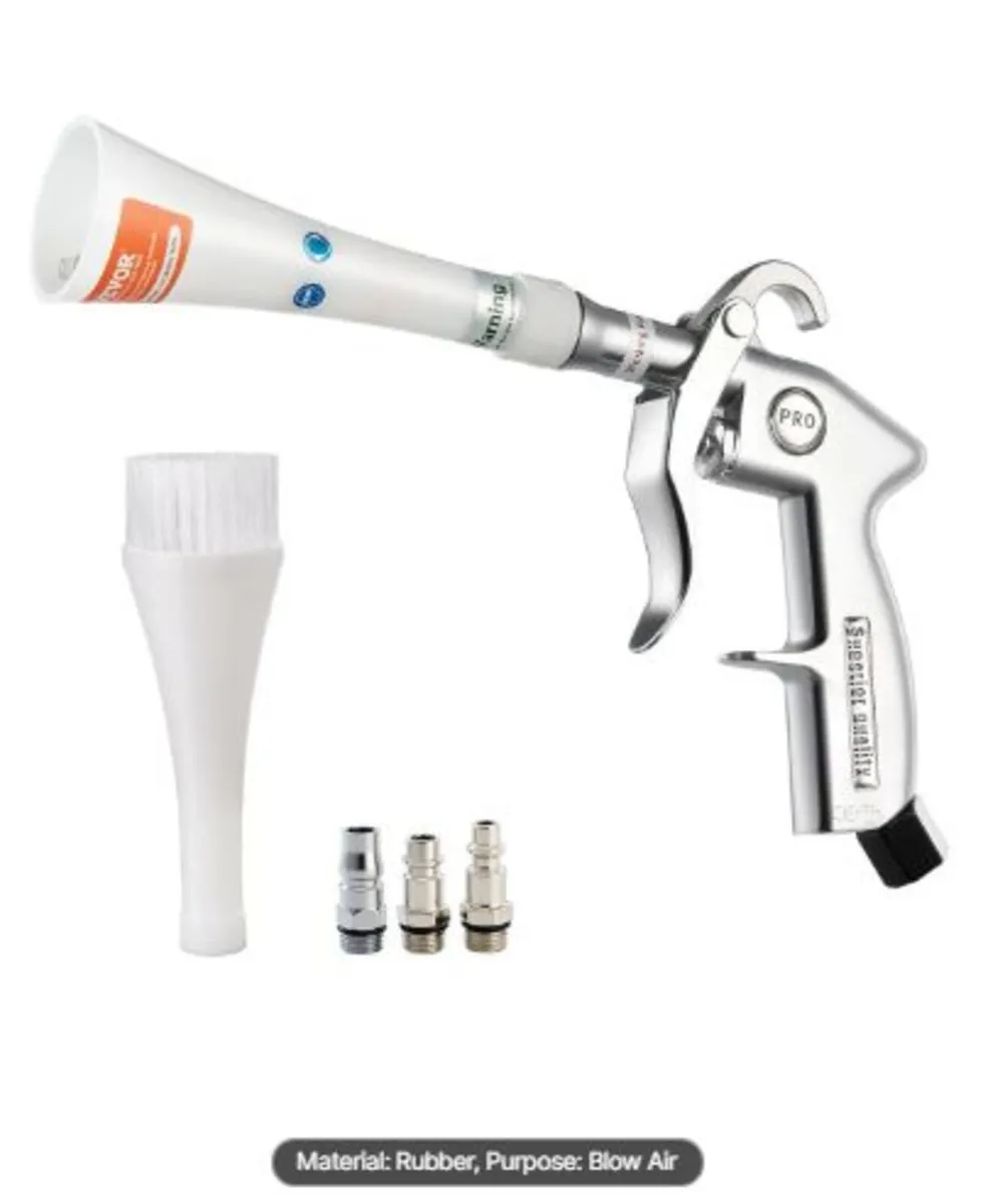 Car Cleaning Gun,6-9.2 Bar High-Pressure Air Blow - Image 1