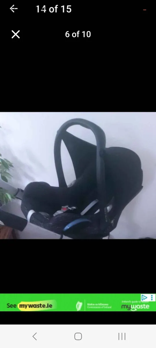 Silver Cross stroller travel system - Image 3