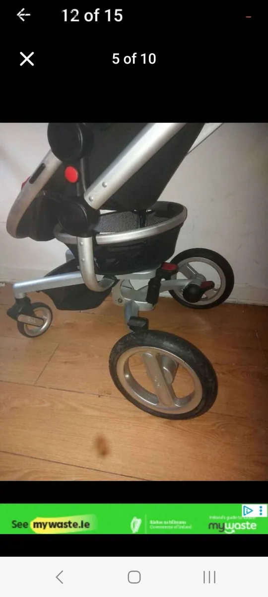Silver Cross stroller travel system - Image 4