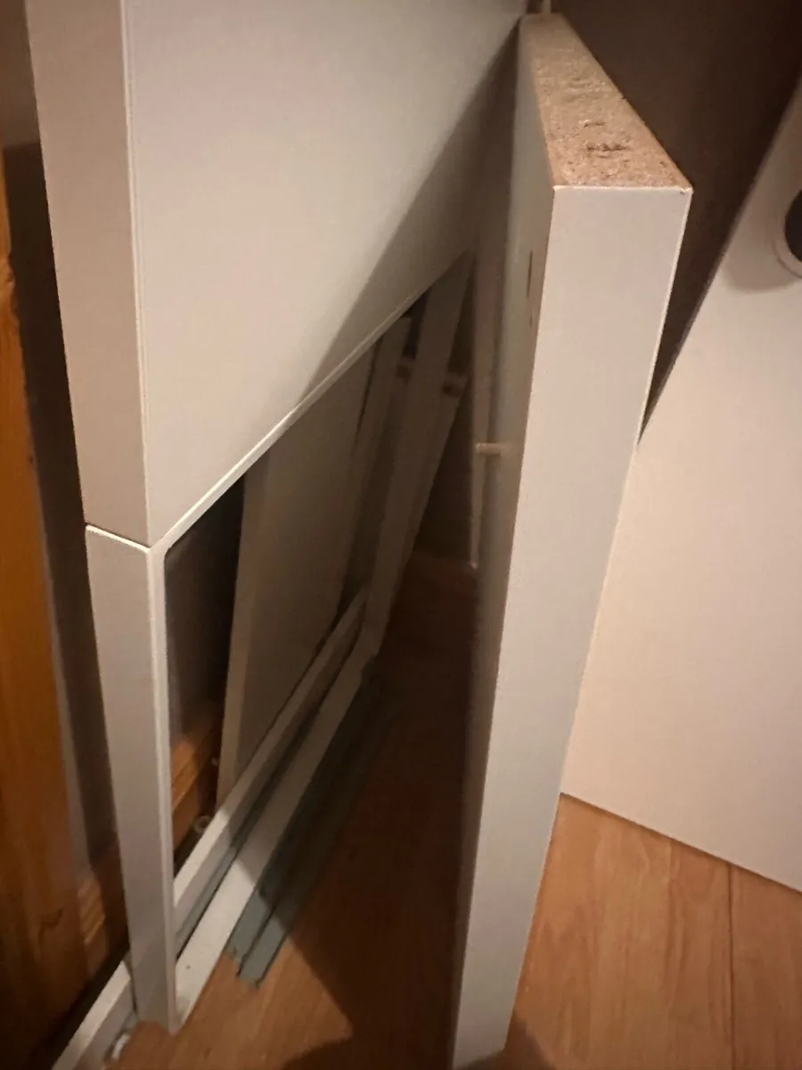 White desk Ikea 73x50cm - Image 3