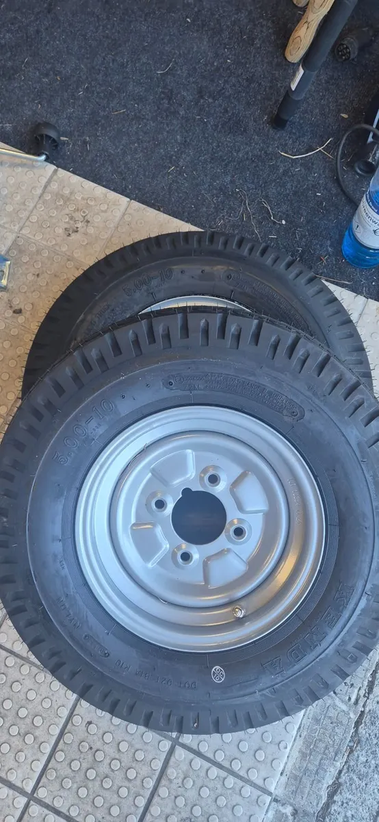 €149   Pair of 10in boat trailer wheels