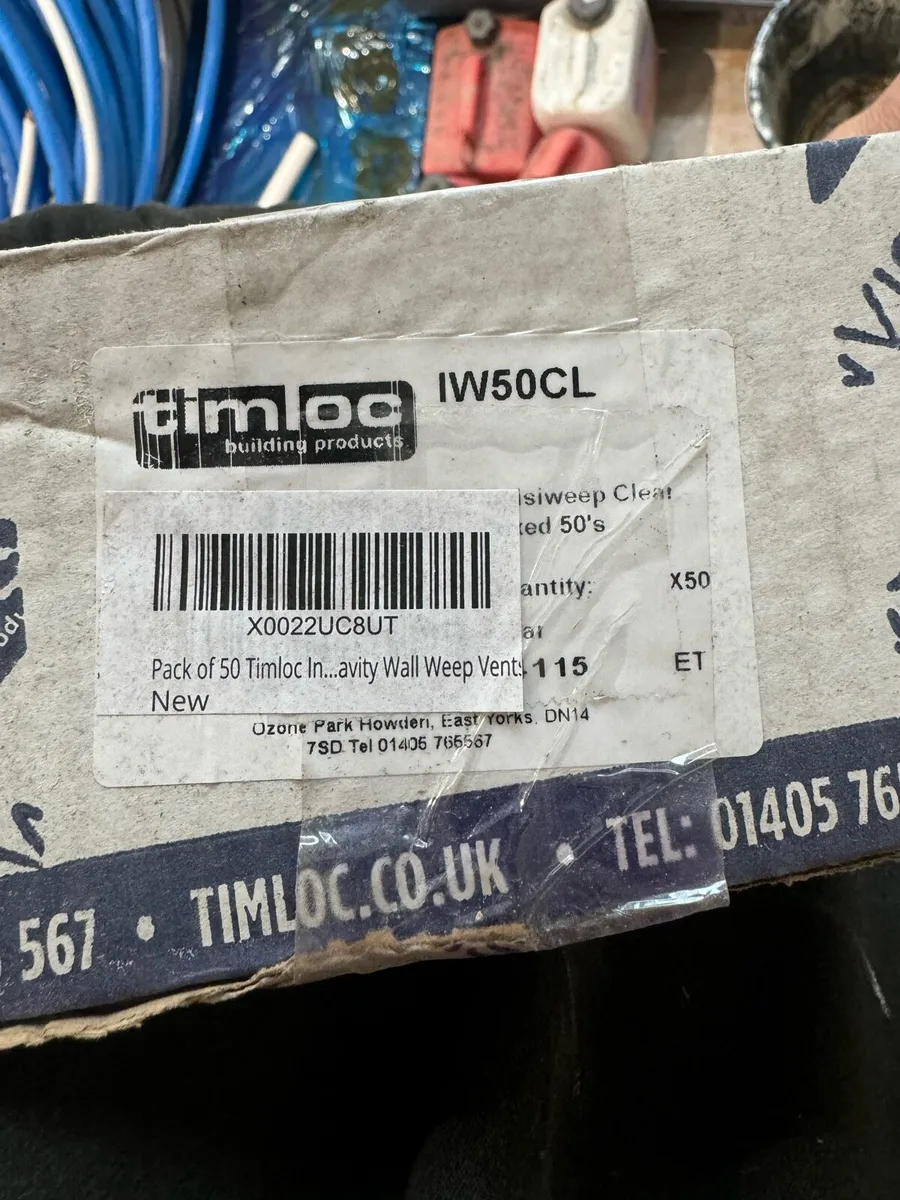 Timloc Rectangular Cavity Wall Weep Vent (x 150) - Image 2