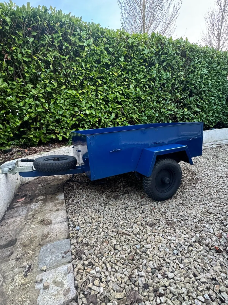 Garden Steel Trailer For Sale - Image 1