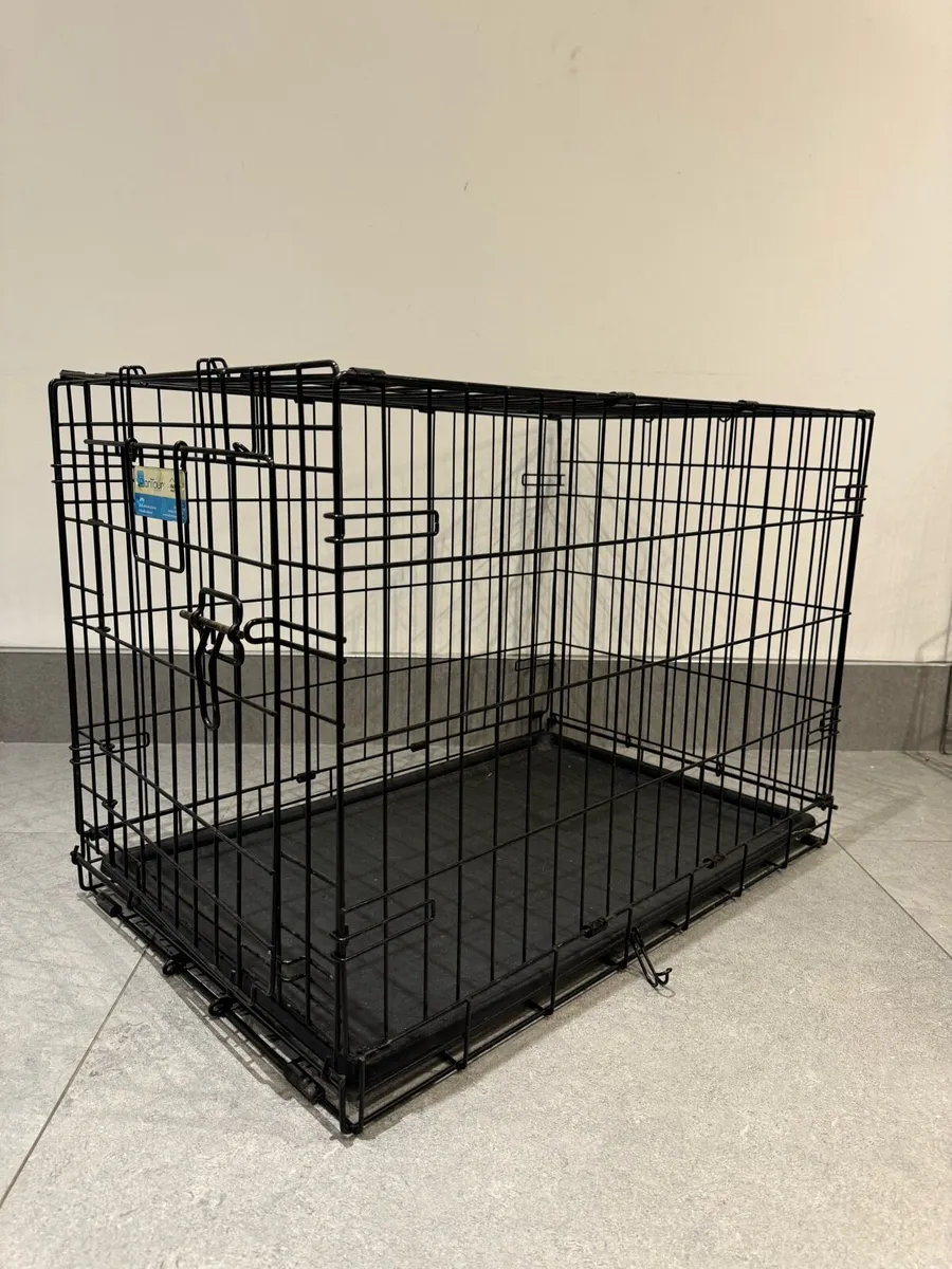 Foldable Dog Crate For Sale - Image 1