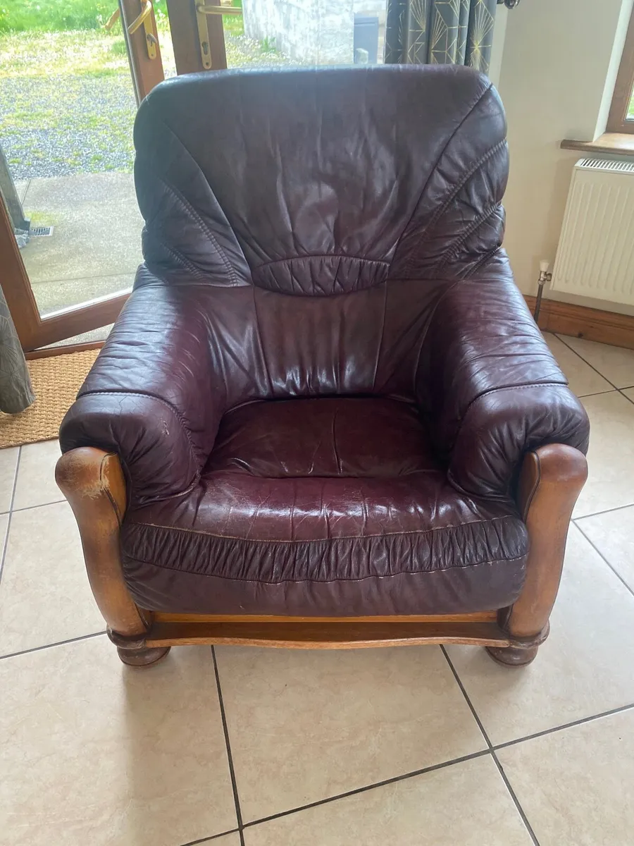 Leather armchair - Image 3