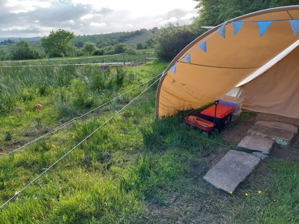 NEW Canvas Bell Tent Awning - Image 3