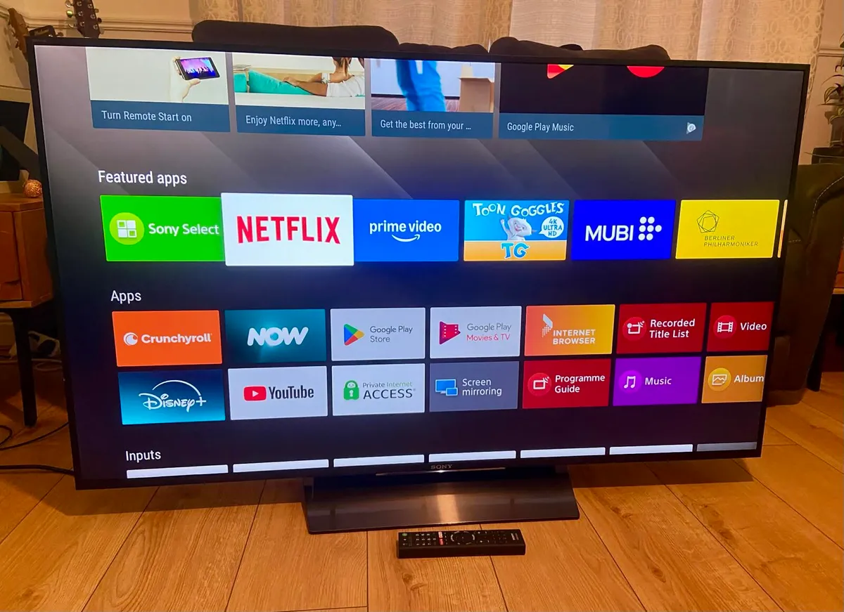 Sony 55" 4K Smart Android TV - Image 2