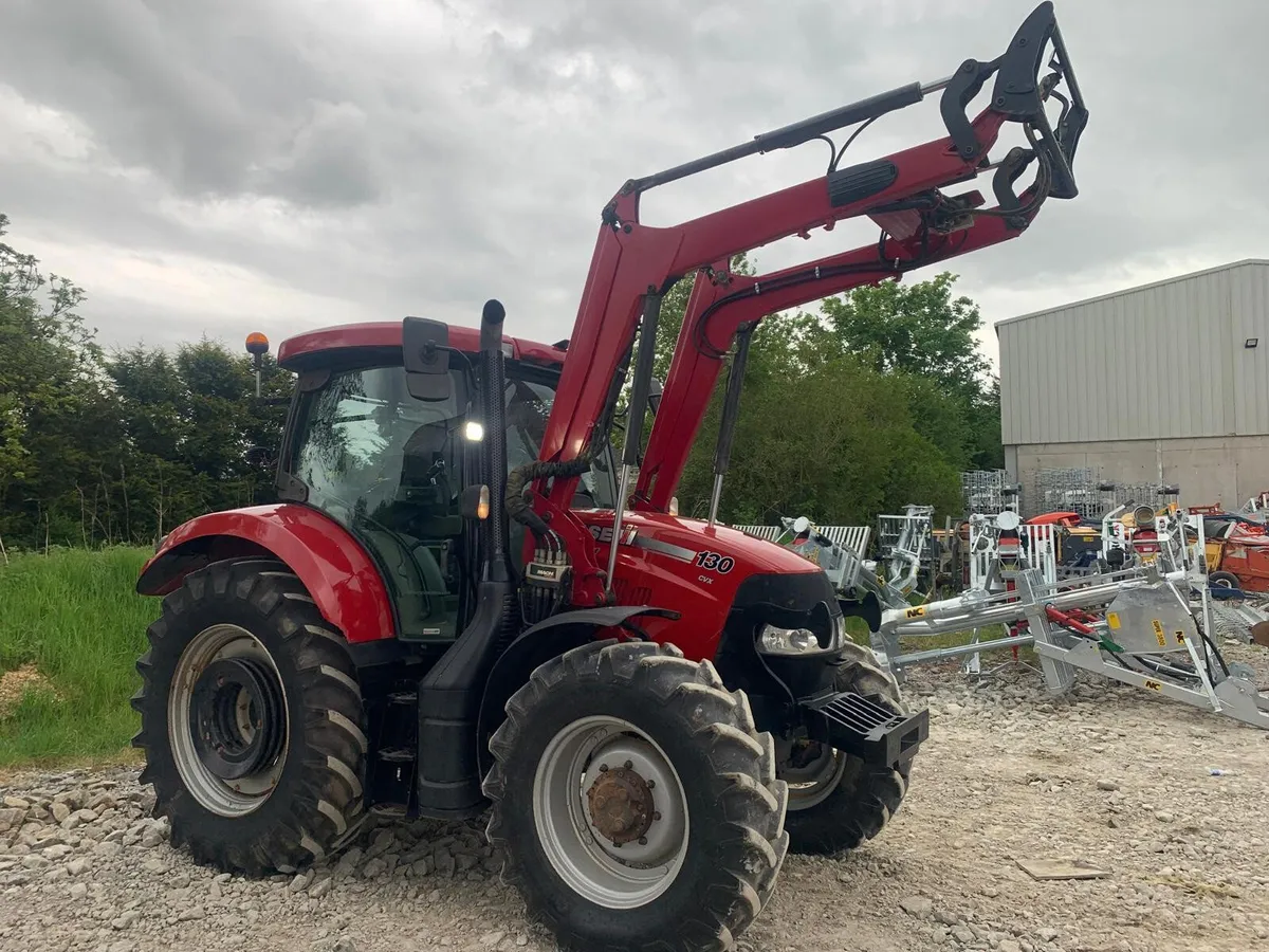 CASE IH 130 CVX C/W POWER LOADER - Image 1