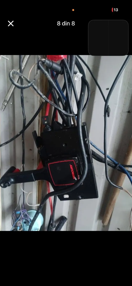 The outboard motor is for sale in very good condit - Image 2