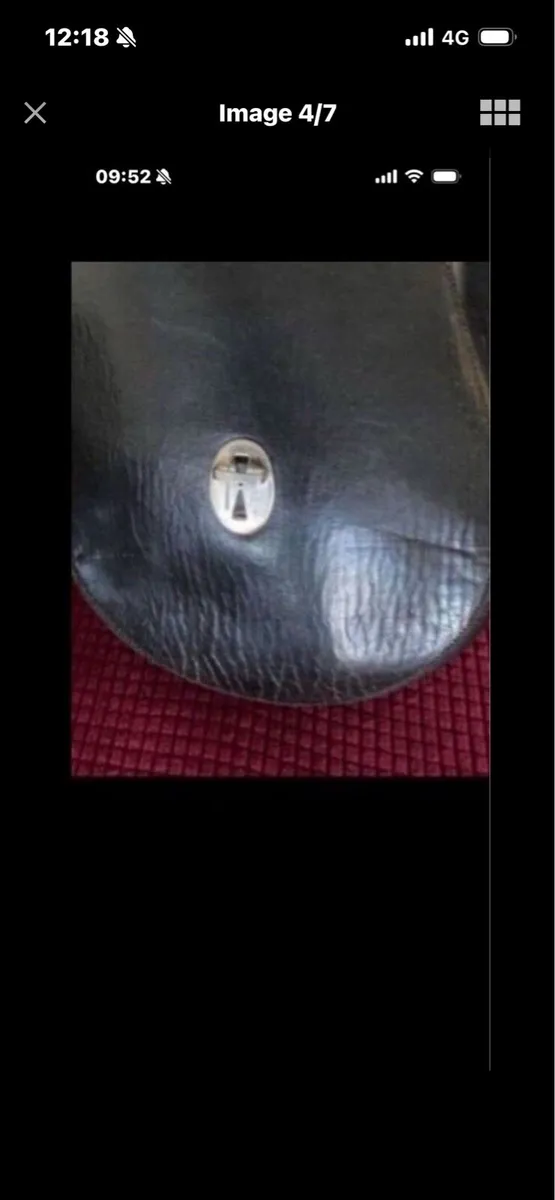 Vintage  Army Leather Shoulder Bag - Image 4