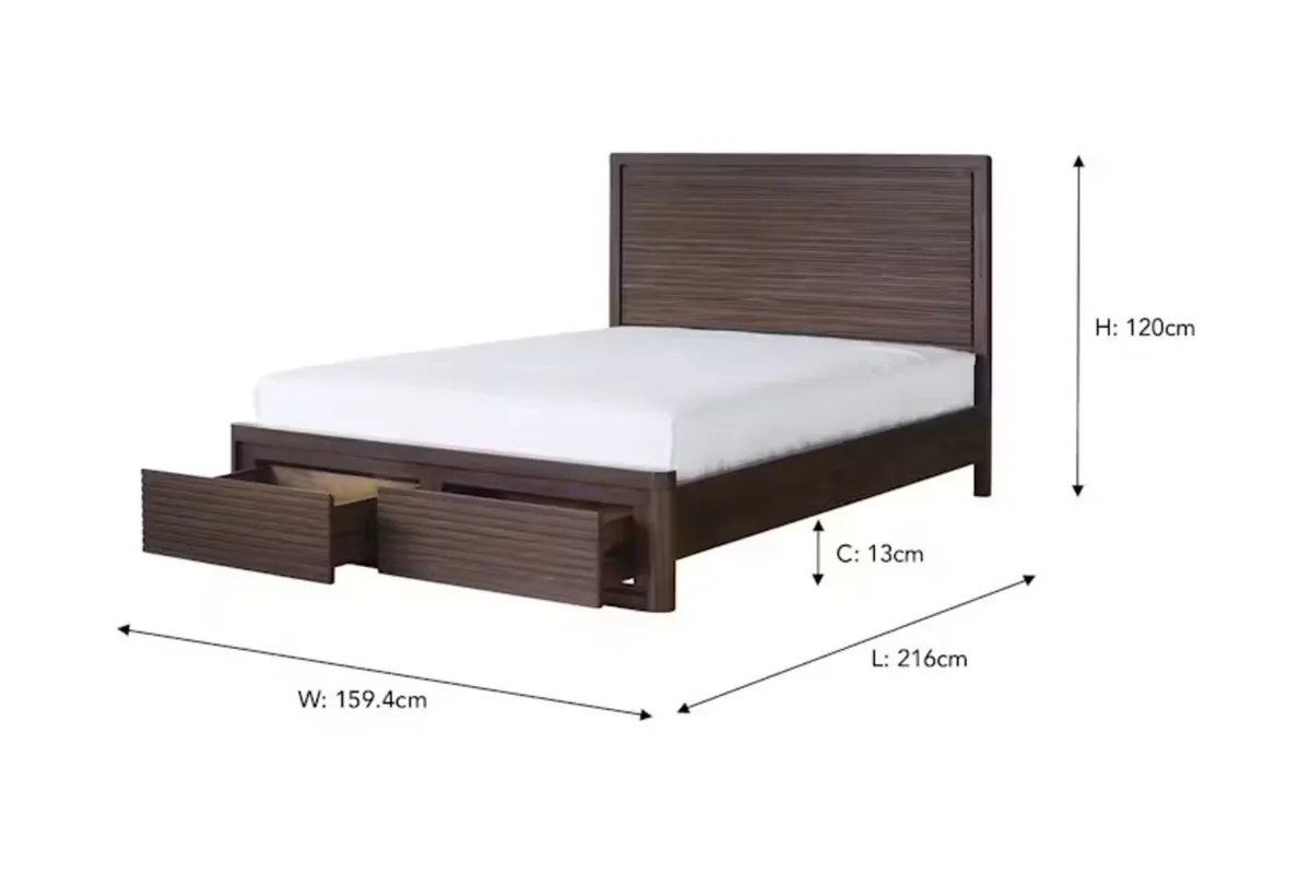 King Size bed from Harvey Norman - Image 2