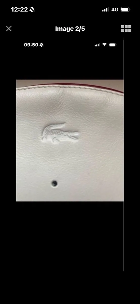 Lacoste Leather Toiletry/ Perfume Wallet - Image 2