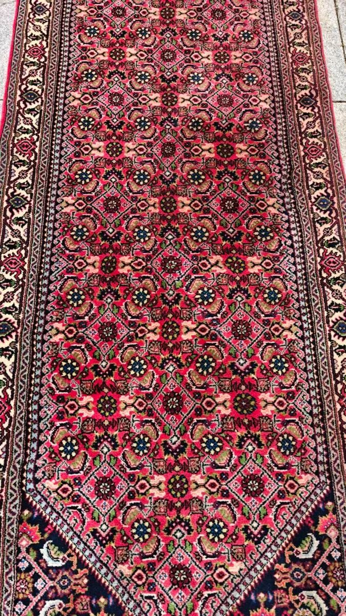 Exquisite P.ersian Bidjar 10ft x 3ft Rug Carpet - Image 4